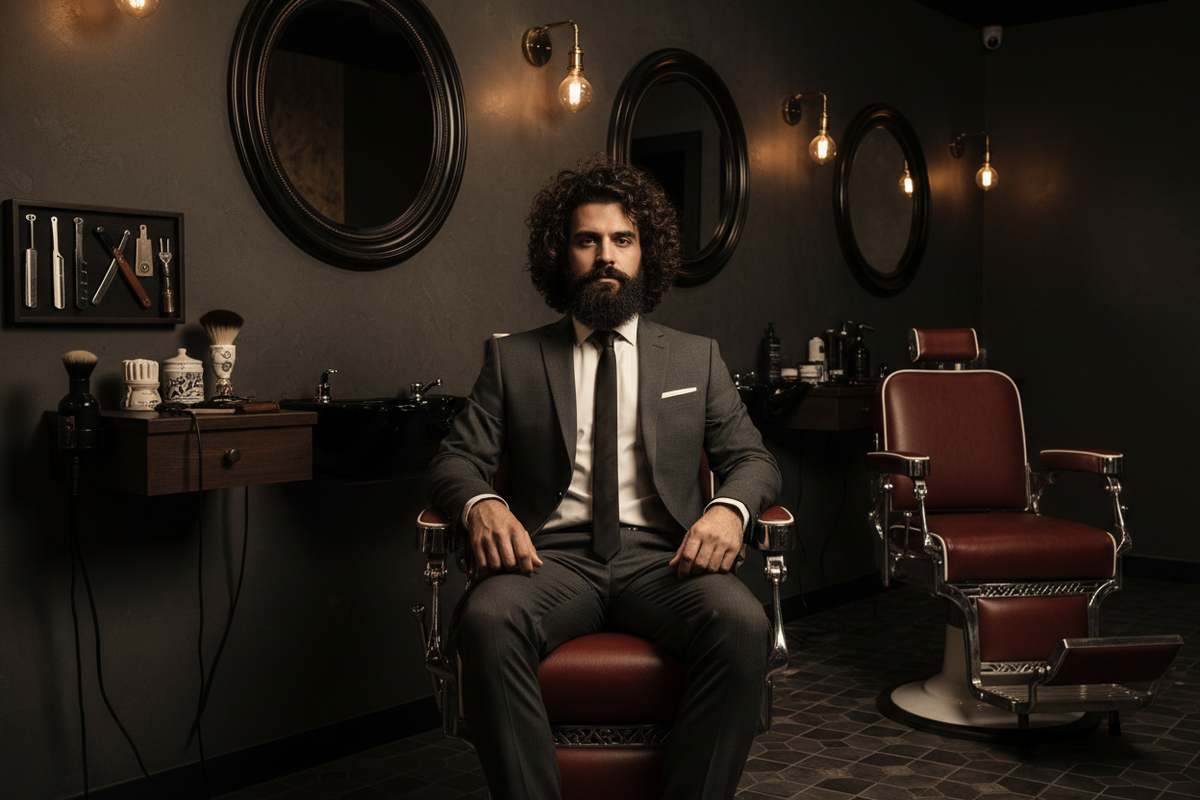Produits coiffants pour cheveux bouclés et permanentes : guide pour homme