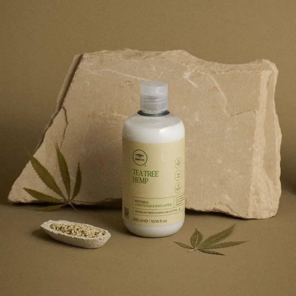 Revitalisant et lotion pour le corps "Tea Tree Hemp Restoring" - Hydratation 2 en 1