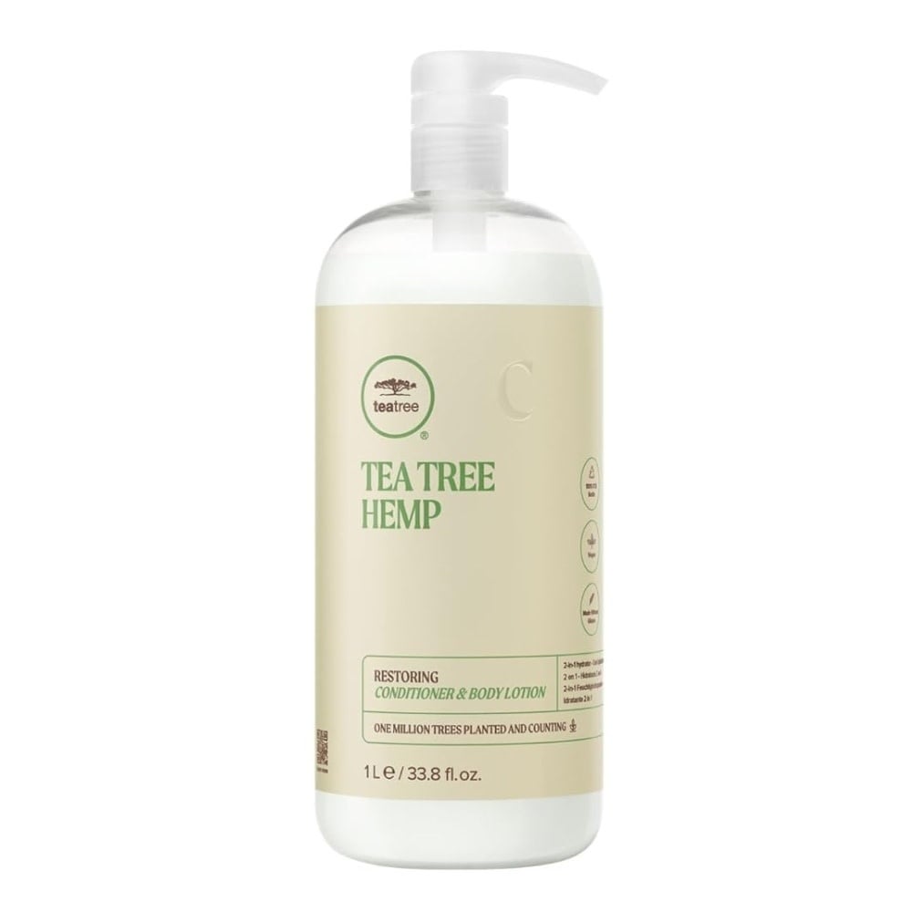 Revitalisant et lotion pour le corps "Tea Tree Hemp Restoring" - Hydratation 2 en 1