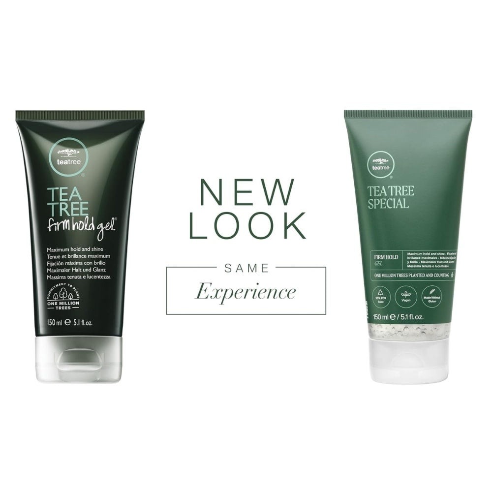 Tea Tree Firm Hold Gel - Maximum Hold and Shine