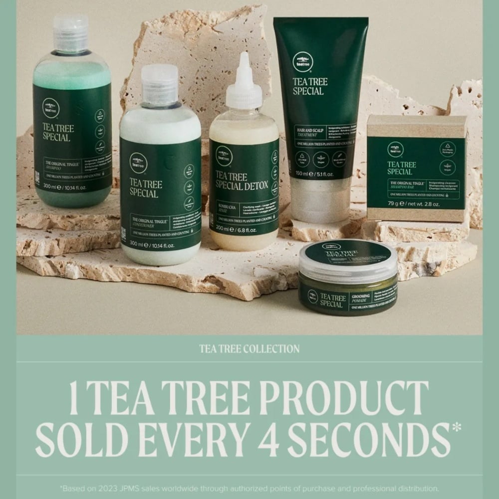 Tea Tree Invigoring Special Shampoo -For all hair types
