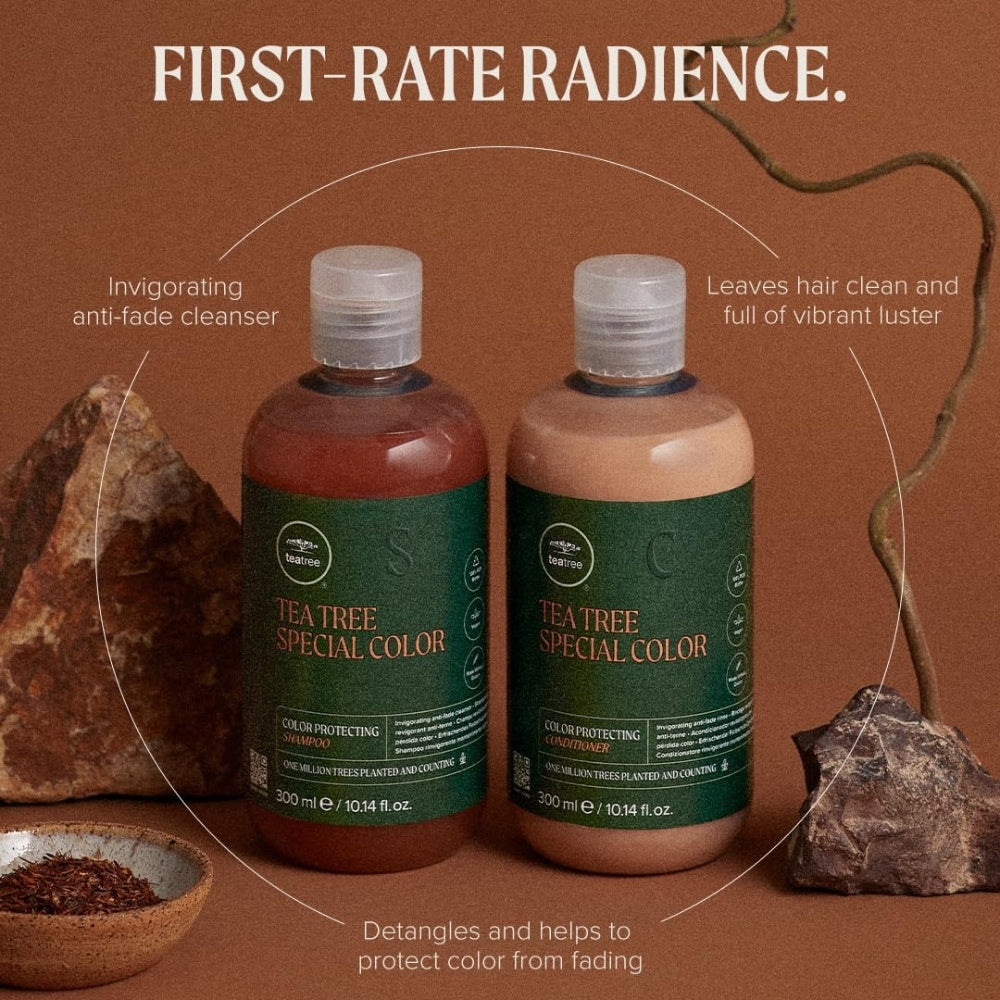 Revitalisant couleur "Tea Tree Special Color" - Rinçage revigorant anti-terne
