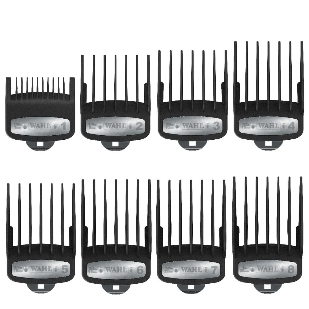 Ensemble de 8 guides de coupe premium #1 à #8 "Premium Cutting Guides" #53110