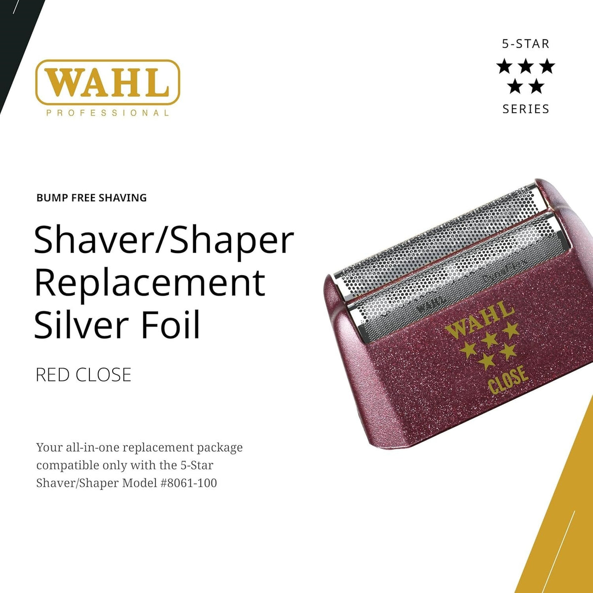 Grille de remplacement "Close" argent #53238
