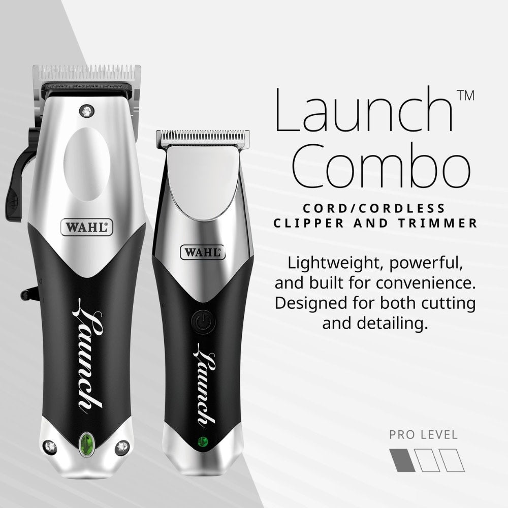Duo tondeuse et tondeuse de finition sans fil légère et puissante "Launch Combo"