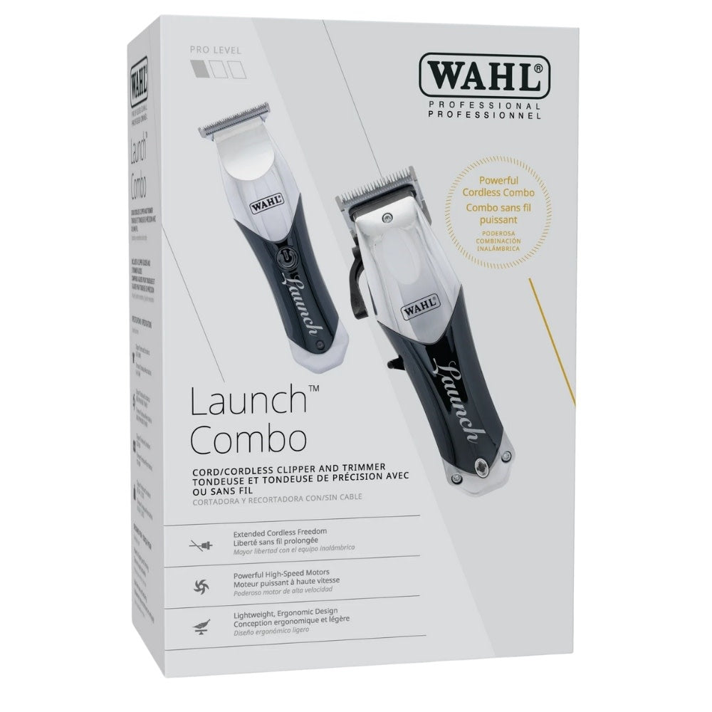 Duo tondeuse et tondeuse de finition sans fil légère et puissante "Launch Combo"