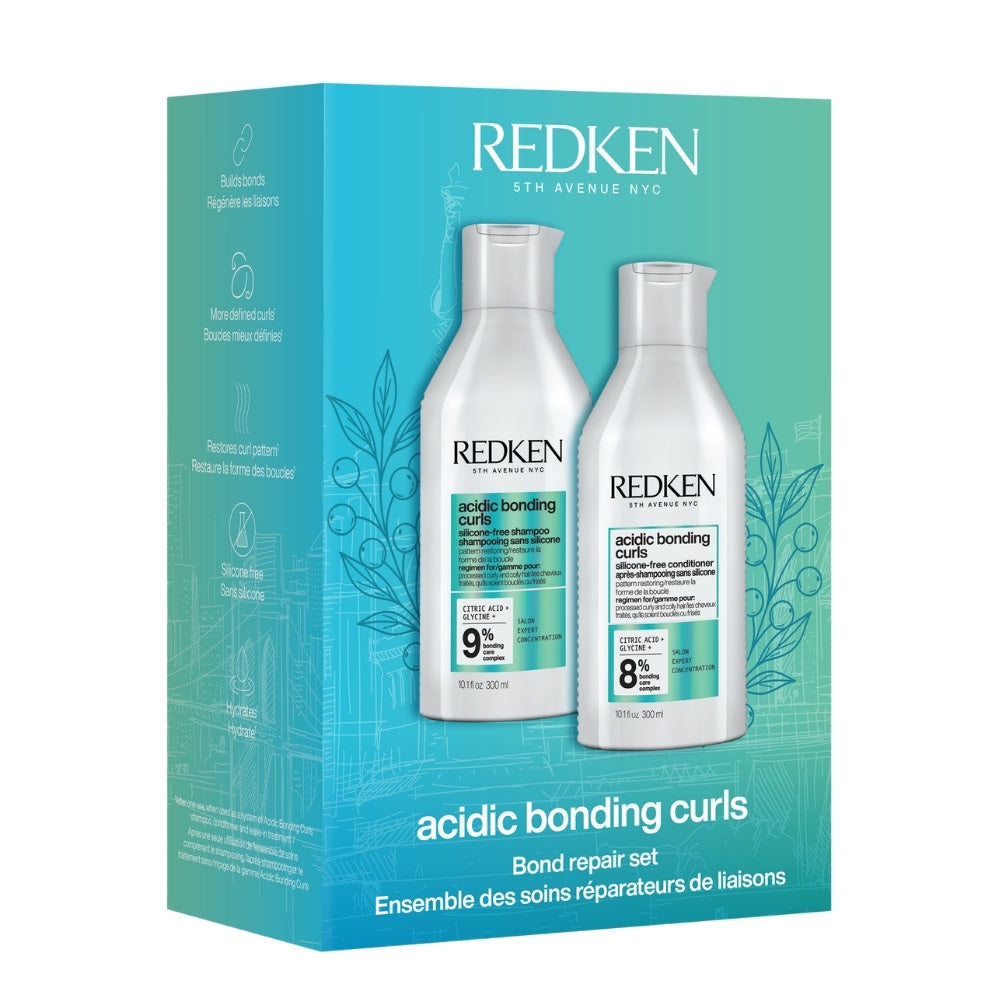 Duo réparateur des liaisons "Acidic Bonding Curls" (2x300ml/10.14oz)