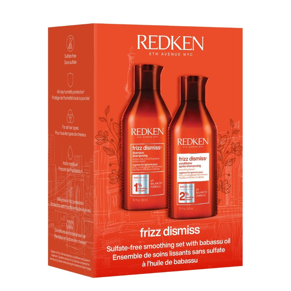 Duo lissant sans sulfate "Frizz Dismiss" (2x300ml/10.14oz)