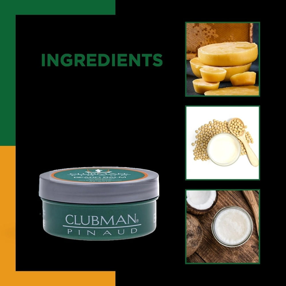 Baume à barbe, cire revitalisante (59g/2.0oz)