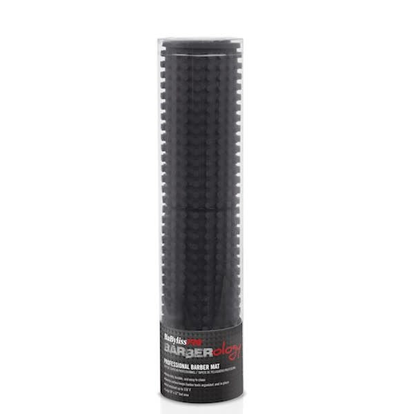 Tapis de poste de travail professionnel BARBERology "BWSM1R" (45.7cm/18" x 30.4cm/12") Noir