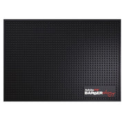 Tapis de poste de travail professionnel BARBERology "BWSM1R" (45.7cm/18" x 30.4cm/12") Noir