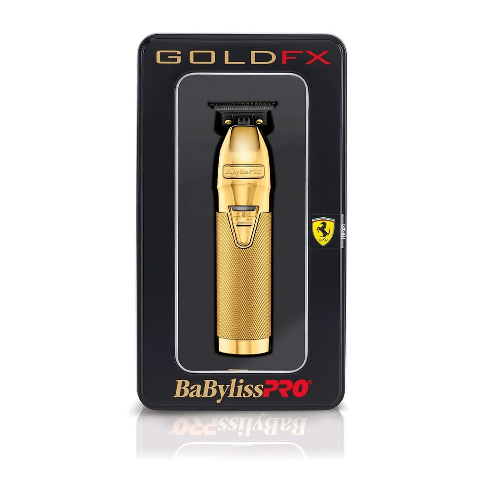 Cordless metal Skeleton Trimmer with lithium-ion battery FX787G - Gold