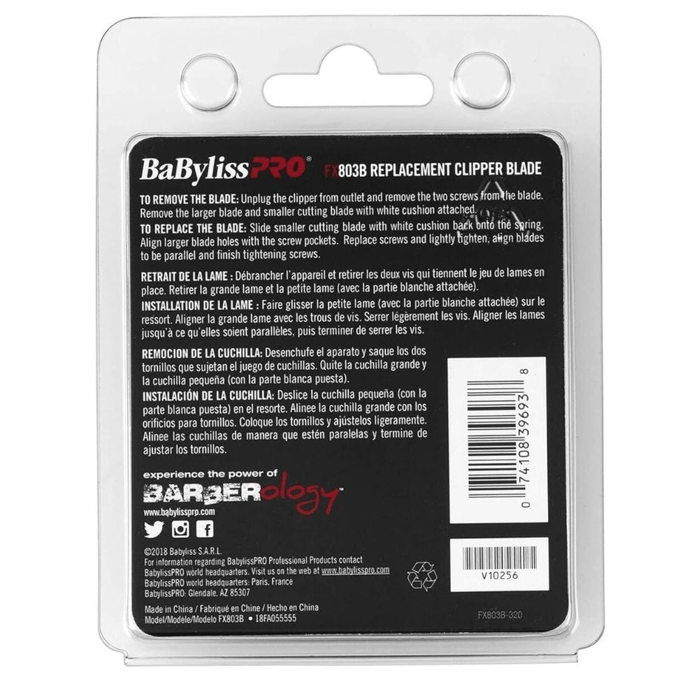 Lame de rechange conique FX803B Graphite - Noir