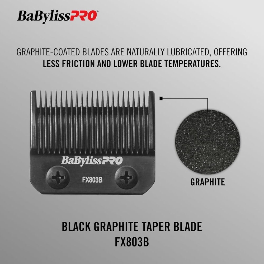 Lame de rechange conique FX803B Graphite - Noir