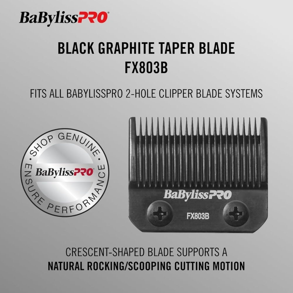 Lame de rechange conique FX803B Graphite - Noir