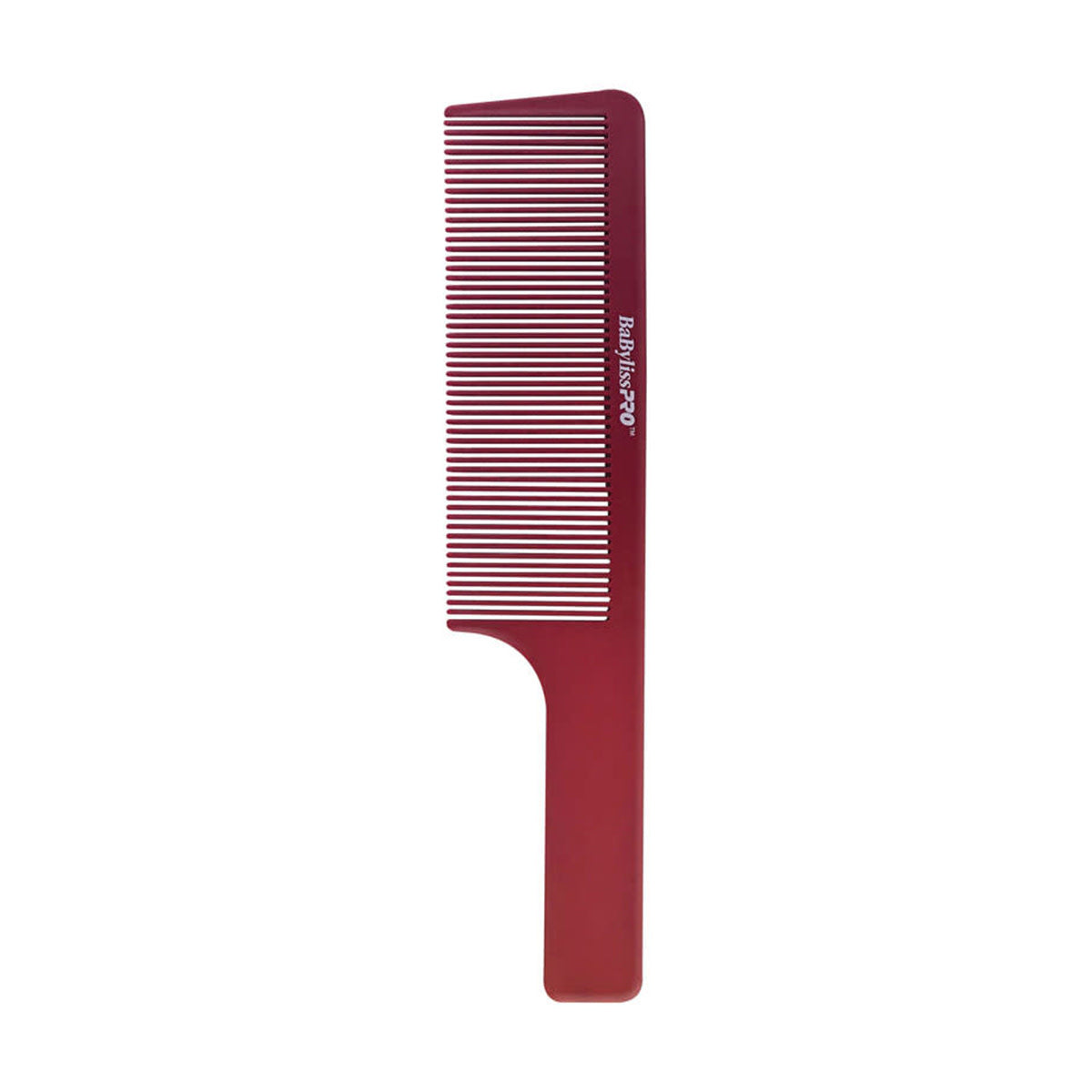 Peigne à tondeuse Barberology "Clipper Comb" (22,8cm/9") - Rouge