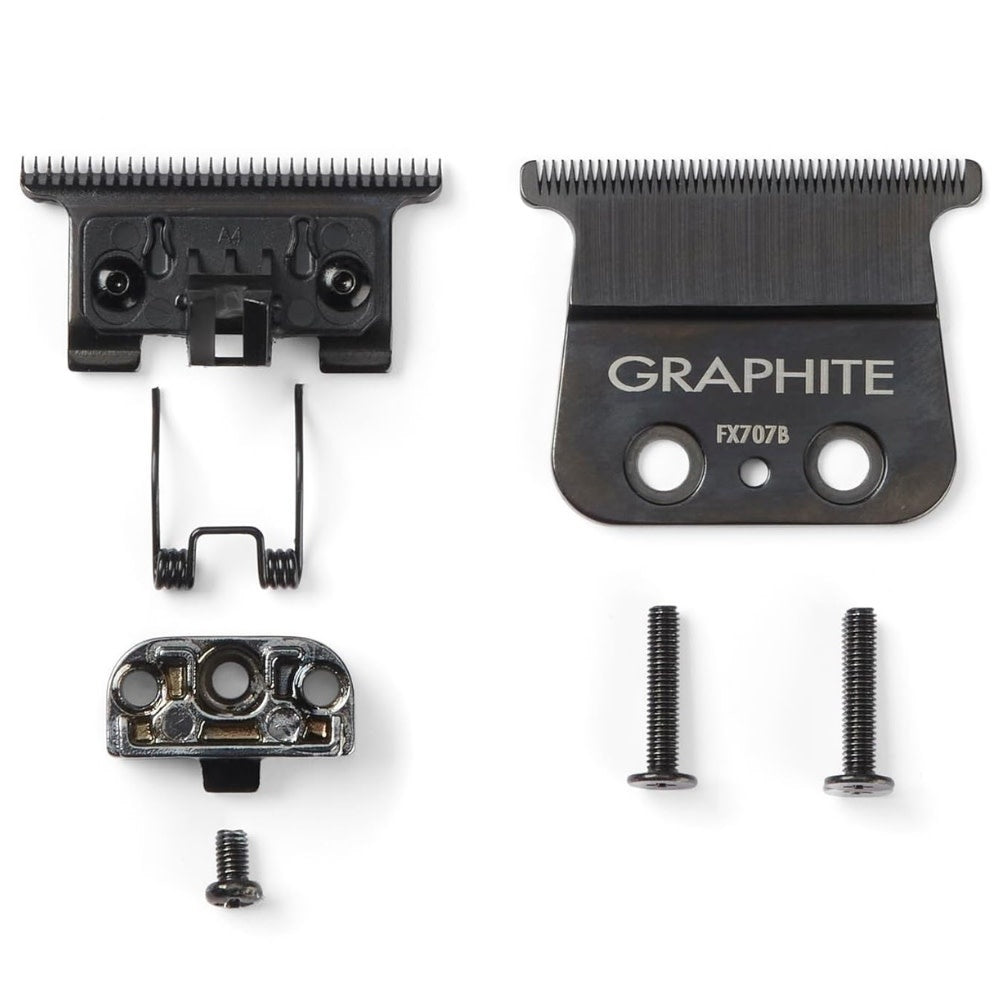 Replacement Blade for FX787 Trimmer, FX707B Graphite Fine Tooth T-Blade - Black