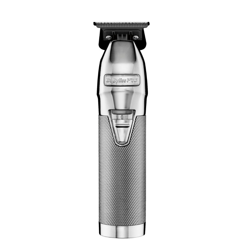 Tondeuse de finition métallique sans fil avec pile lithium-ion FX787S - Argent