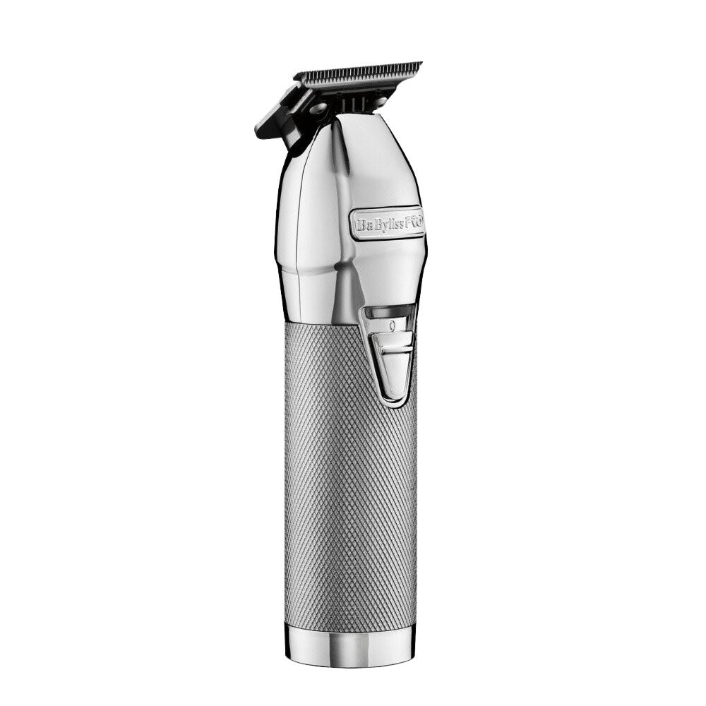 Tondeuse de finition métallique sans fil avec pile lithium-ion FX787S - Argent