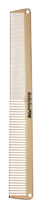 Barberology Clipper and Cutting GoldFX Metal Comb Set (19,05cm/7,5" et 22,8cm/9")  - Gold