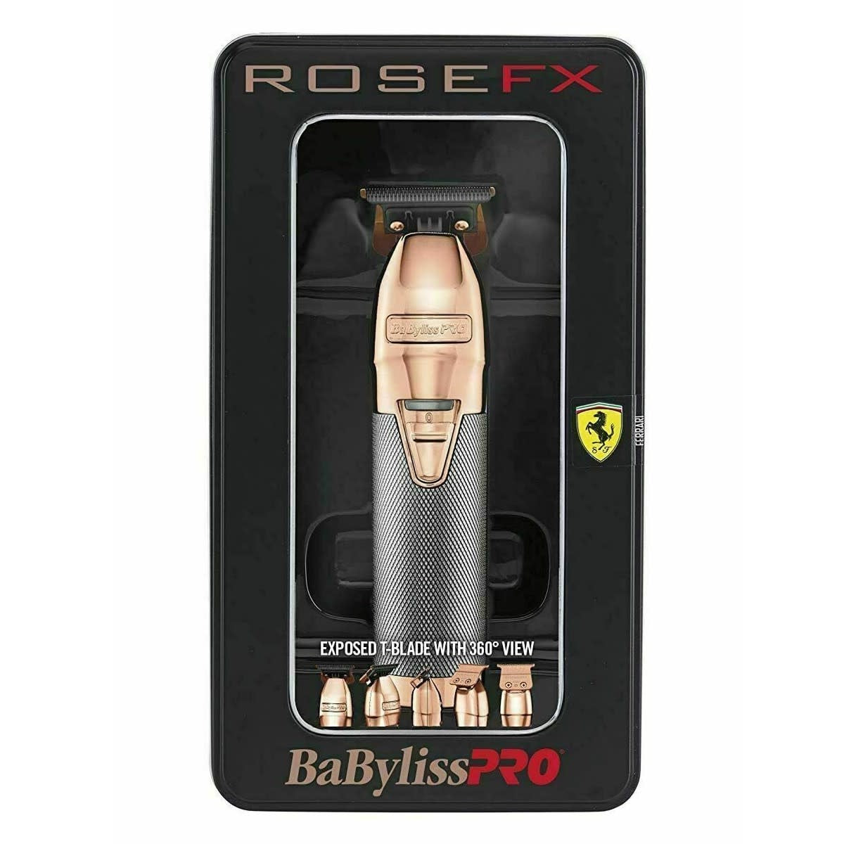 Tondeuse de finition métallique sans fil avec pile lithium-ion FX787RG - Rose or
