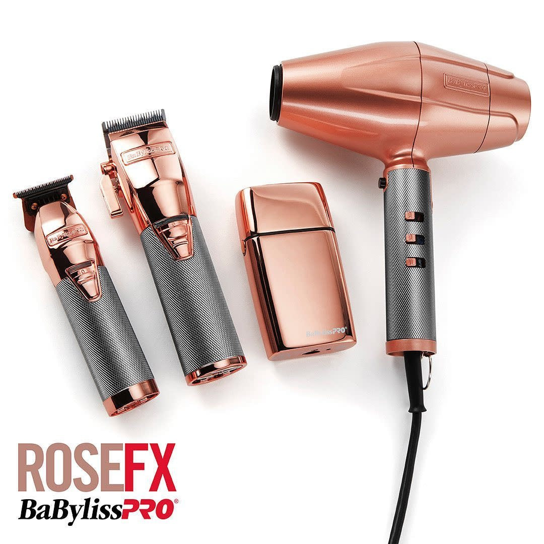 Tondeuse de finition métallique sans fil avec pile lithium-ion FX787RG - Rose or