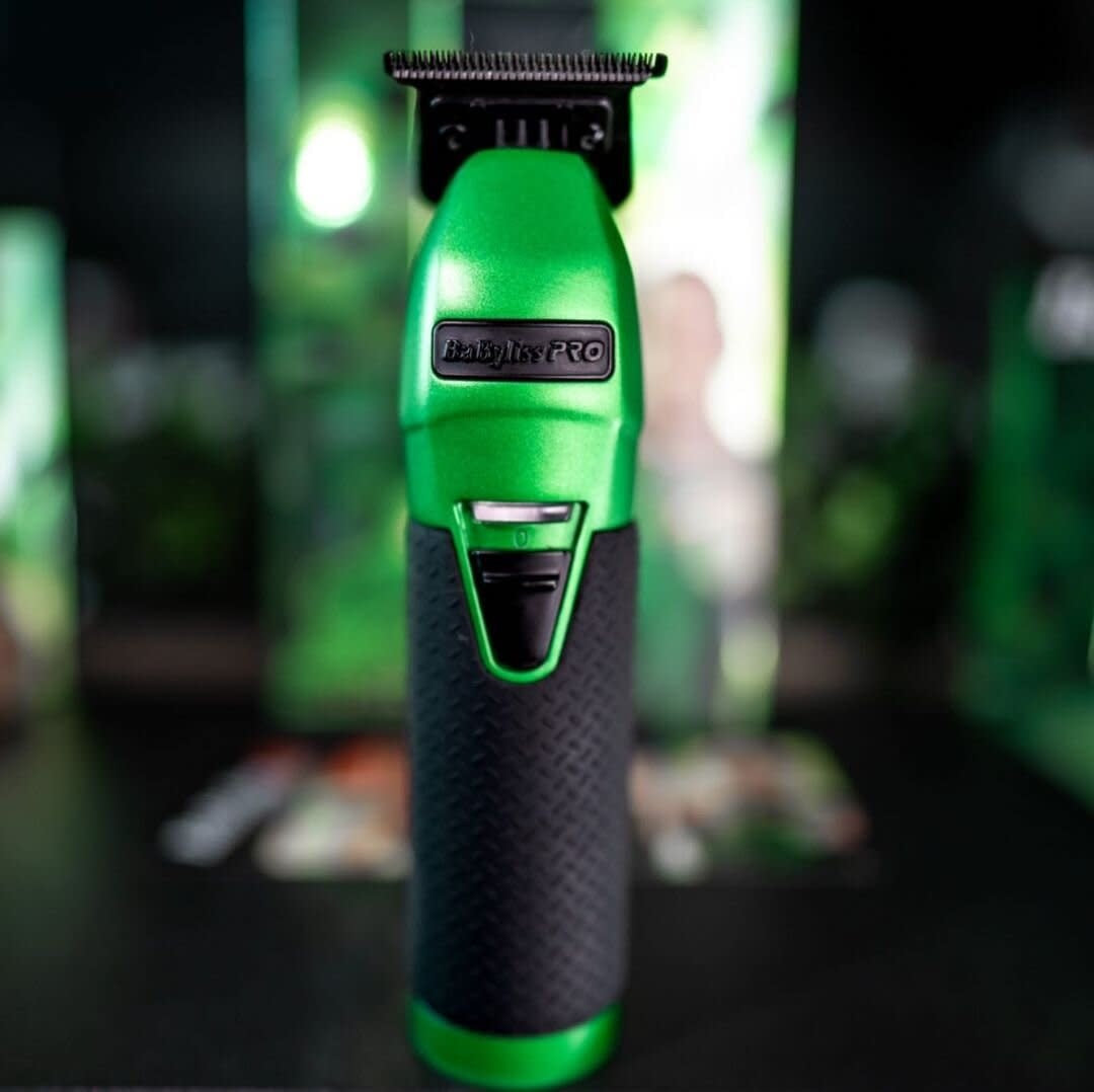 Tondeuse de finition métallique "FX787GI" Édition Influenceur "Patty Cuts" - Noir & Vert