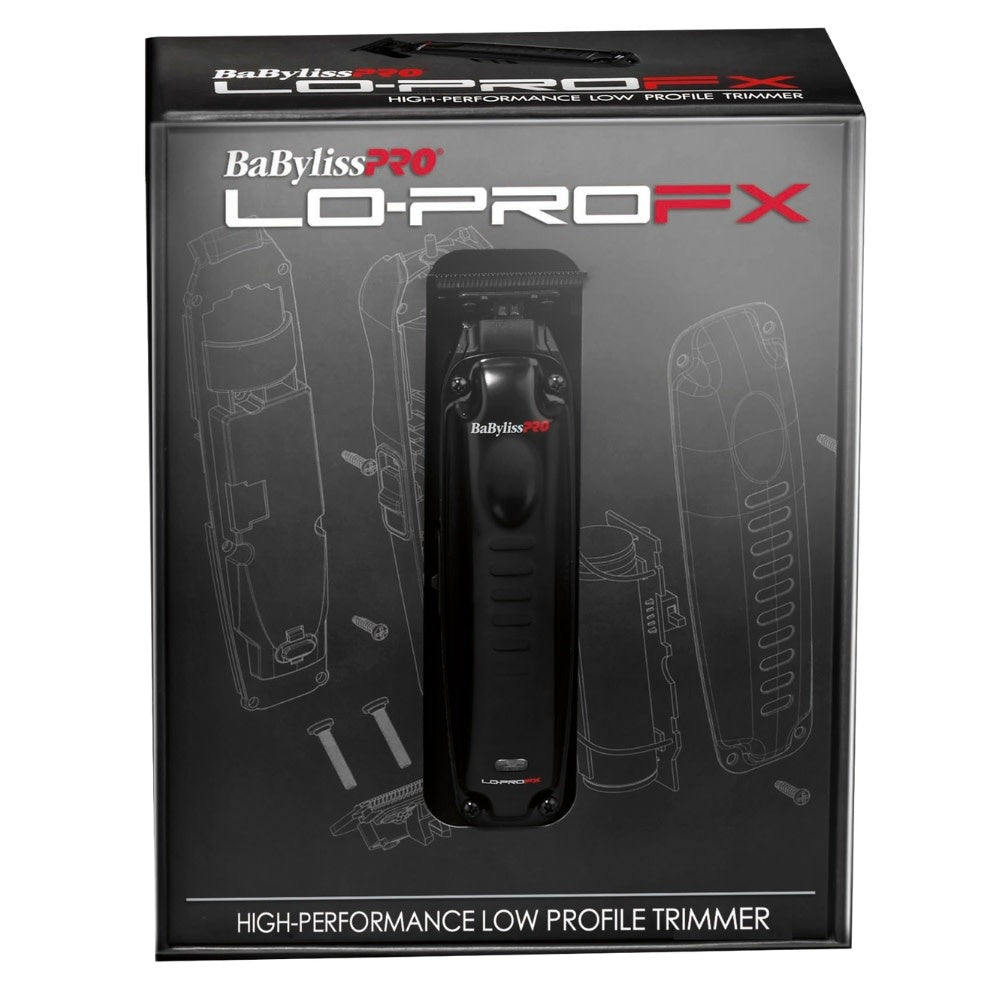 Tondeuse de finition haute performance à profile bas LO-PROFX "FX726" - Noir