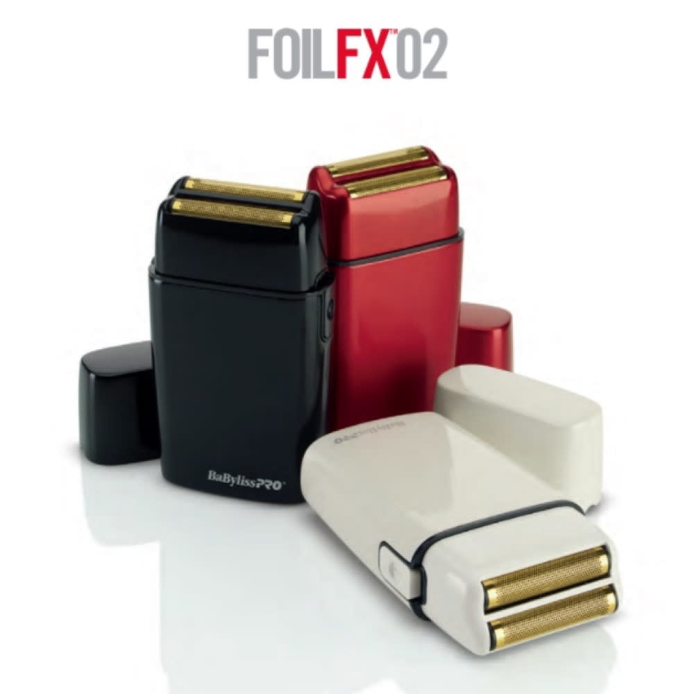 FoilFx02 Cordless Metal Double Foil Shaver - Black