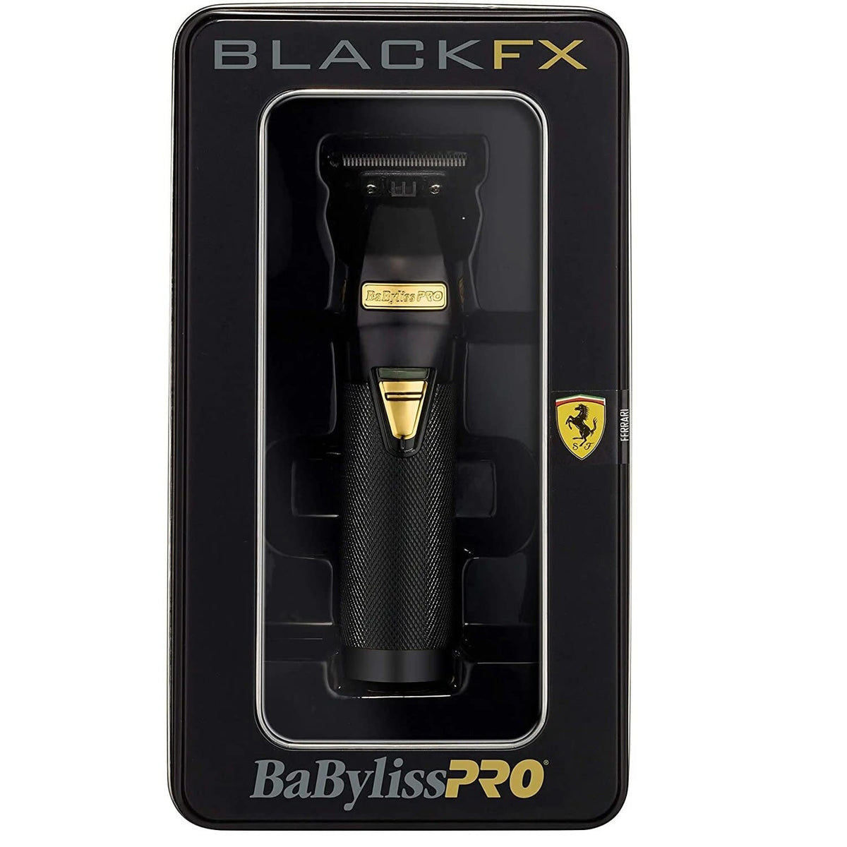 Tondeuse de finition métallique sans fil avec pile lithium-ion "FX787BN" Édition limité - Noir
