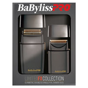 LimitedFX Collection Double & Single Foil Shaver Set - Gunmetal