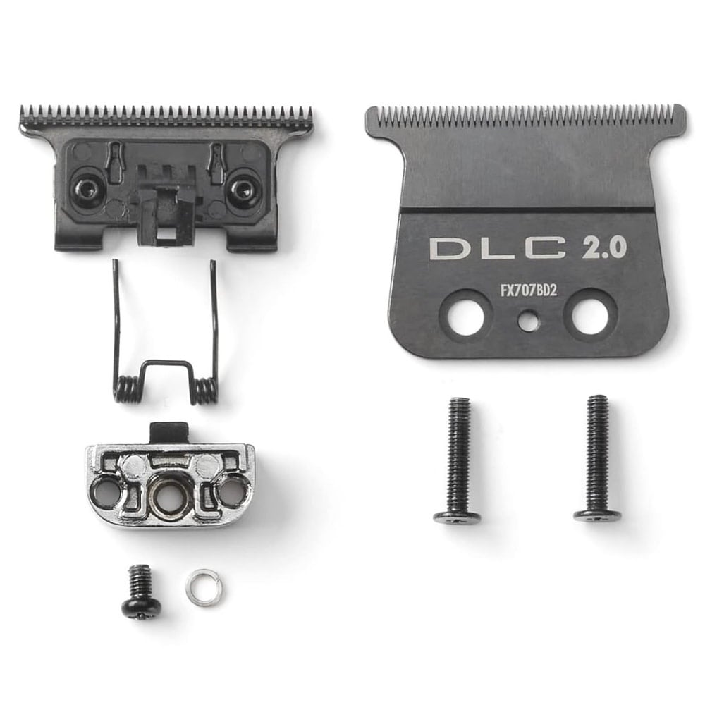 Lame de rechange pour tondeuse FX787 Lame en T à dents profondes FX707BD2 DLC - Noir