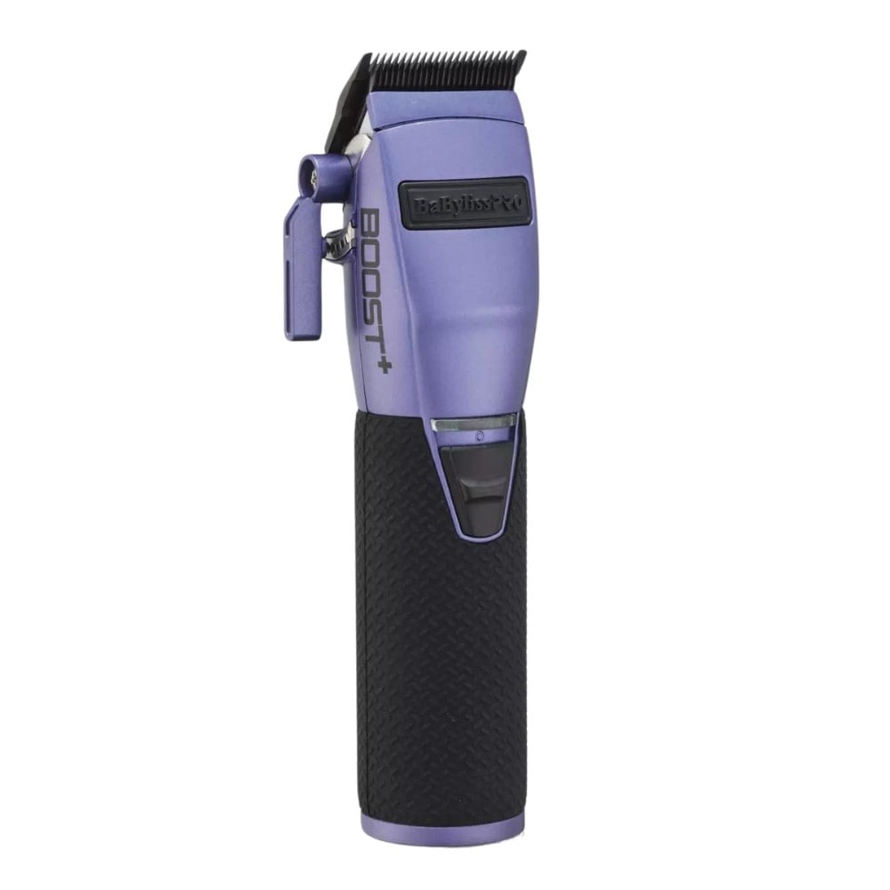 Tondeuse métallique sans fil avec pile lithium-ion "FX870PI Boost+" Édition Influenceur "Franck Da Barber" - Noir et Mauve