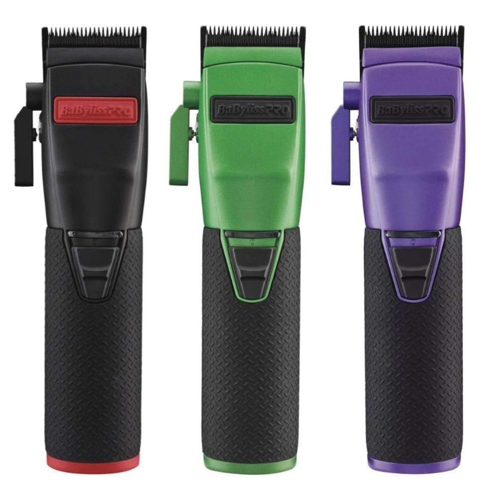 Cordless Metal Clipper with lithium-ion battery "FX870RI Boost+" Los Cut It Influencer Edition - Black & Red