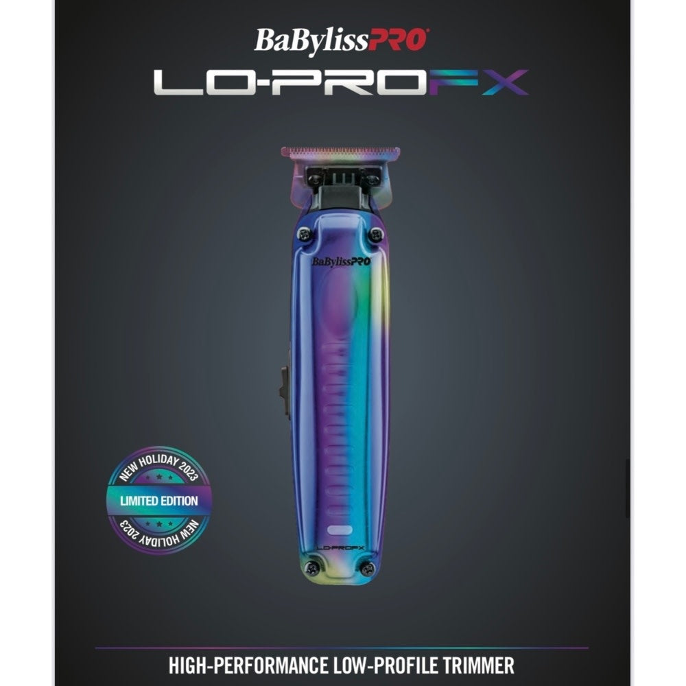 BaByliss PRO - Tondeuse de finition haute performance à profile bas LO-PROFX Édition Limité "FX726RB" - Iridescent