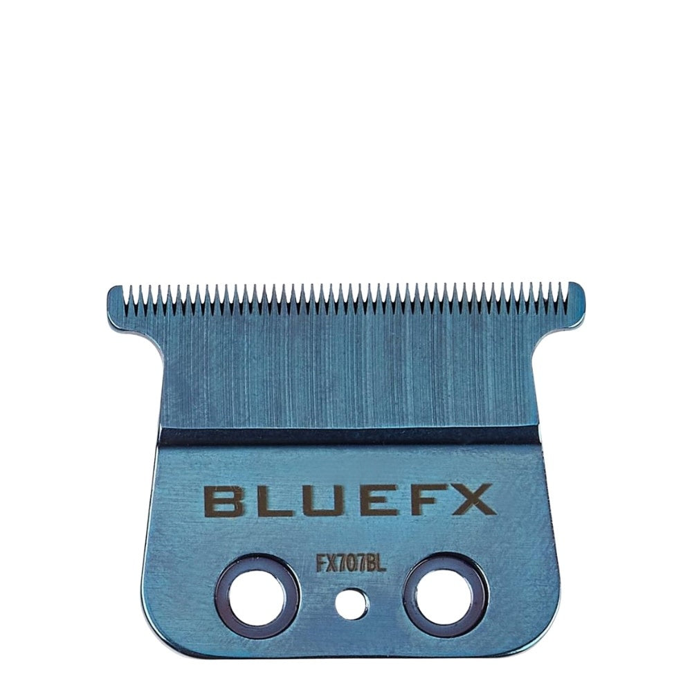 BaByliss PRO - Lame de rechange pour tondeuse FX729 Lame en T à dents standard FX707BL DLC/Titanium - Bleu