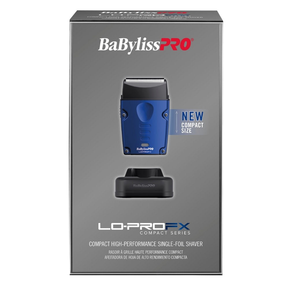 FXLPFS1 LO-PROFX Compact Single-Foil Shaver - Blue