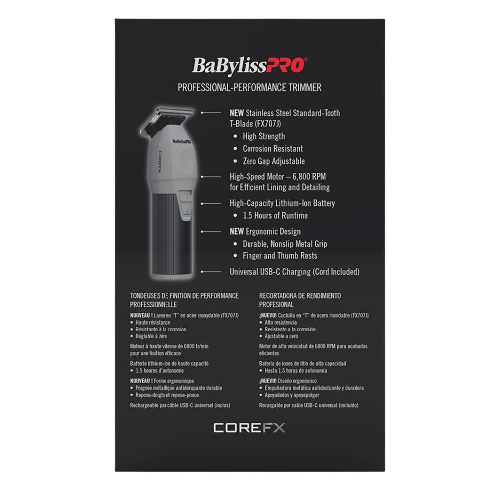 FX76 COREFX Professional Performance Trimmer - Grey