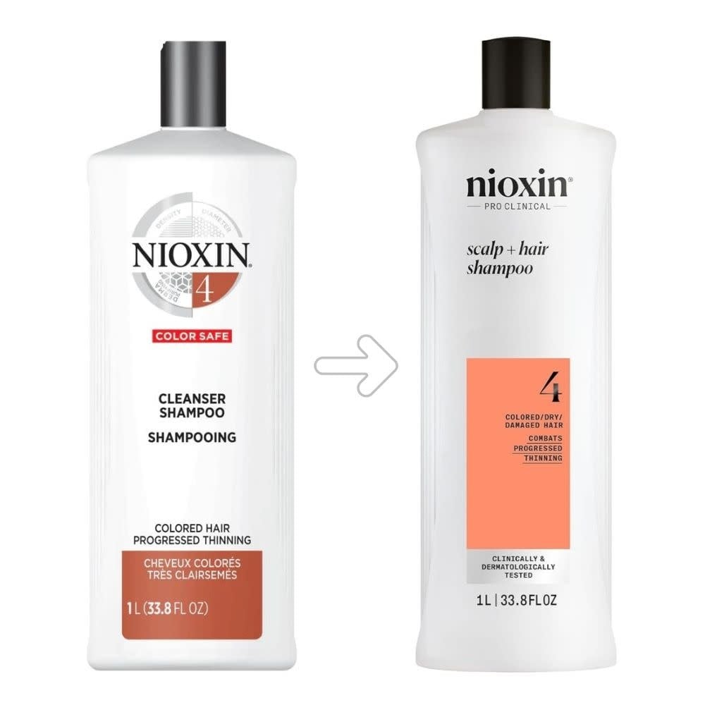 System 4 Scalp + Hair Shampoo - For Coloured Hair with Progressed Thinning