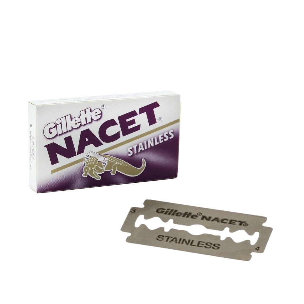 Nacet 5 Stainless - (Pack of 5 blades)