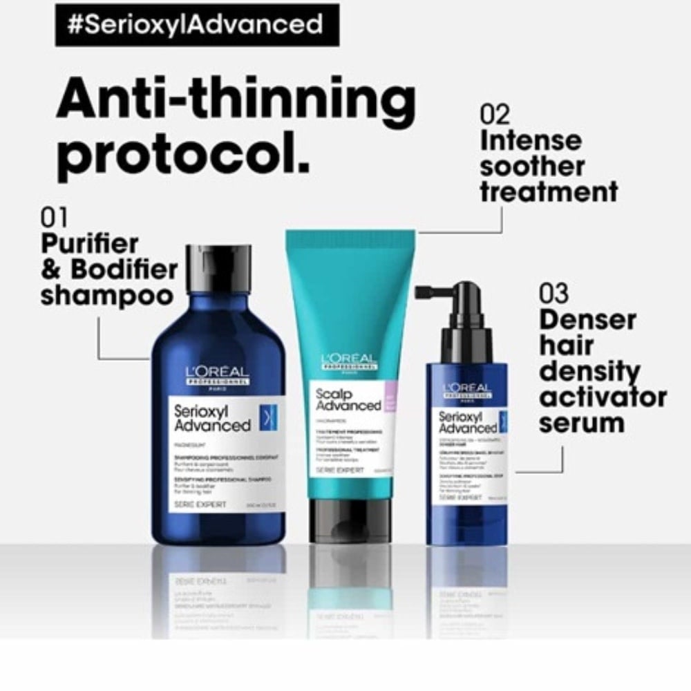 Serie Expert Serioxyl Advanced Purifier & Bodifier Densifying Shampoo - For Thinning Hair