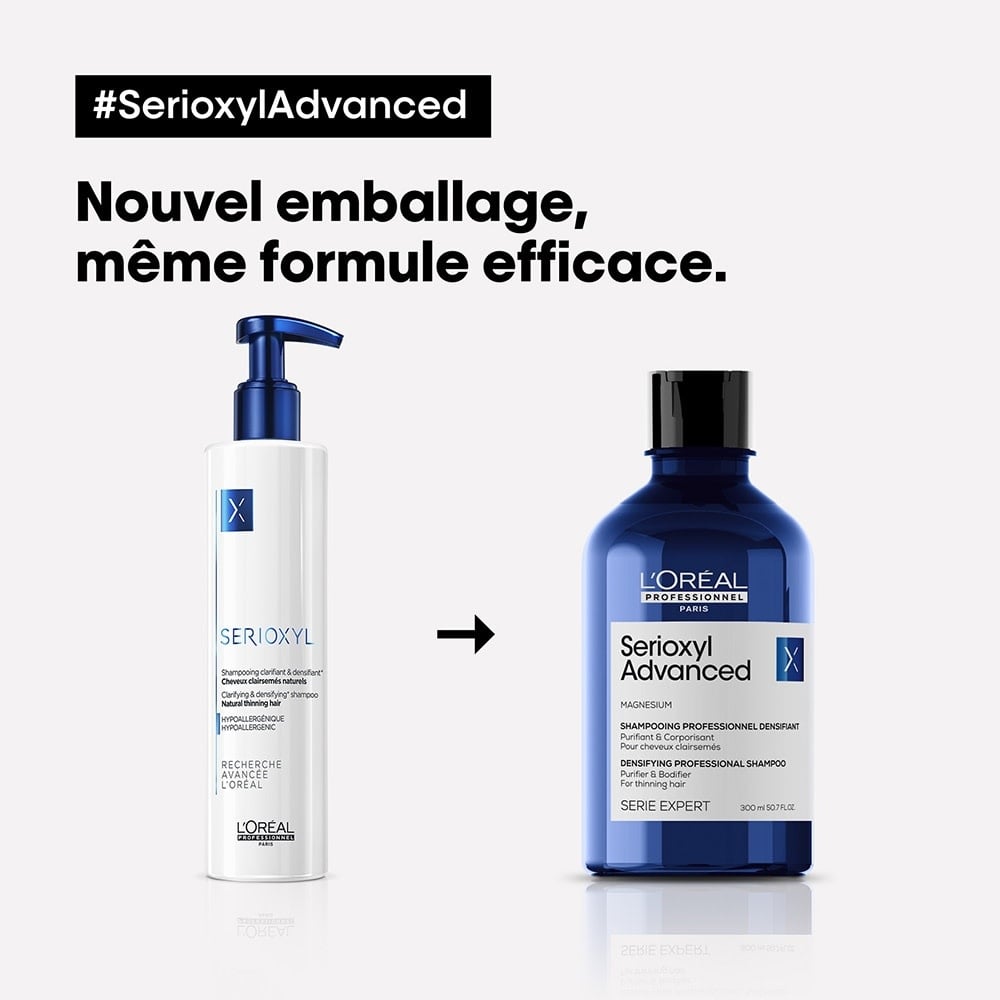 Serie Expert Serioxyl Advanced Purifier & Bodifier Densifying Shampoo - For Thinning Hair