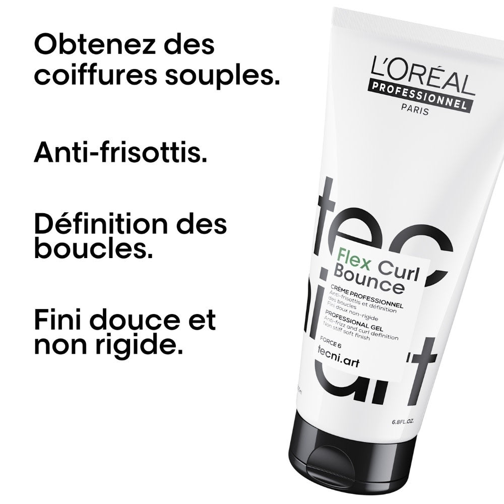 Crème professionnelle "Flex Curl Bounce" (200ml/6.8oz)