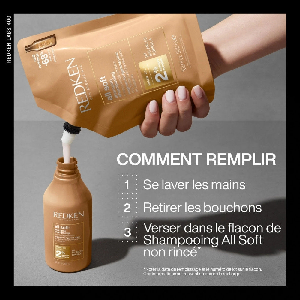 Shampoing hydratant "All Soft"