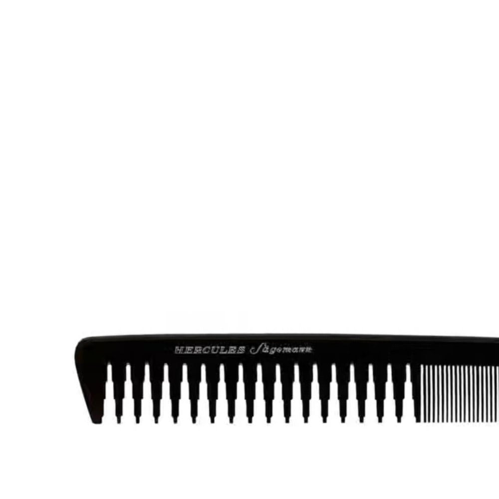 Peigne de coupe souple L "Barber Soft Cutting Comb L AC4" (180mm/7.09") - Noir