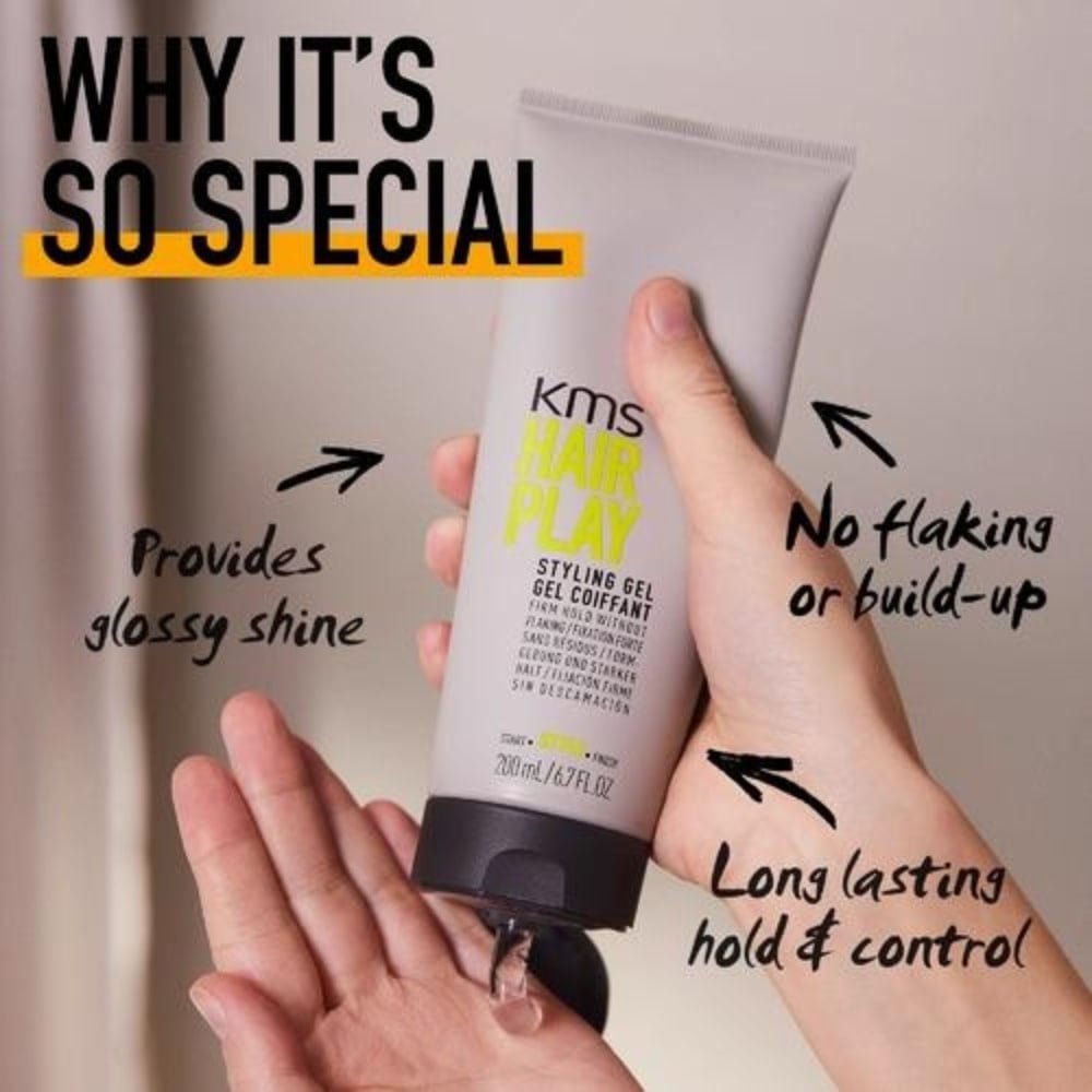 Gel coiffant "HairPlay Styling Gel" - Fixation forte sans résidus