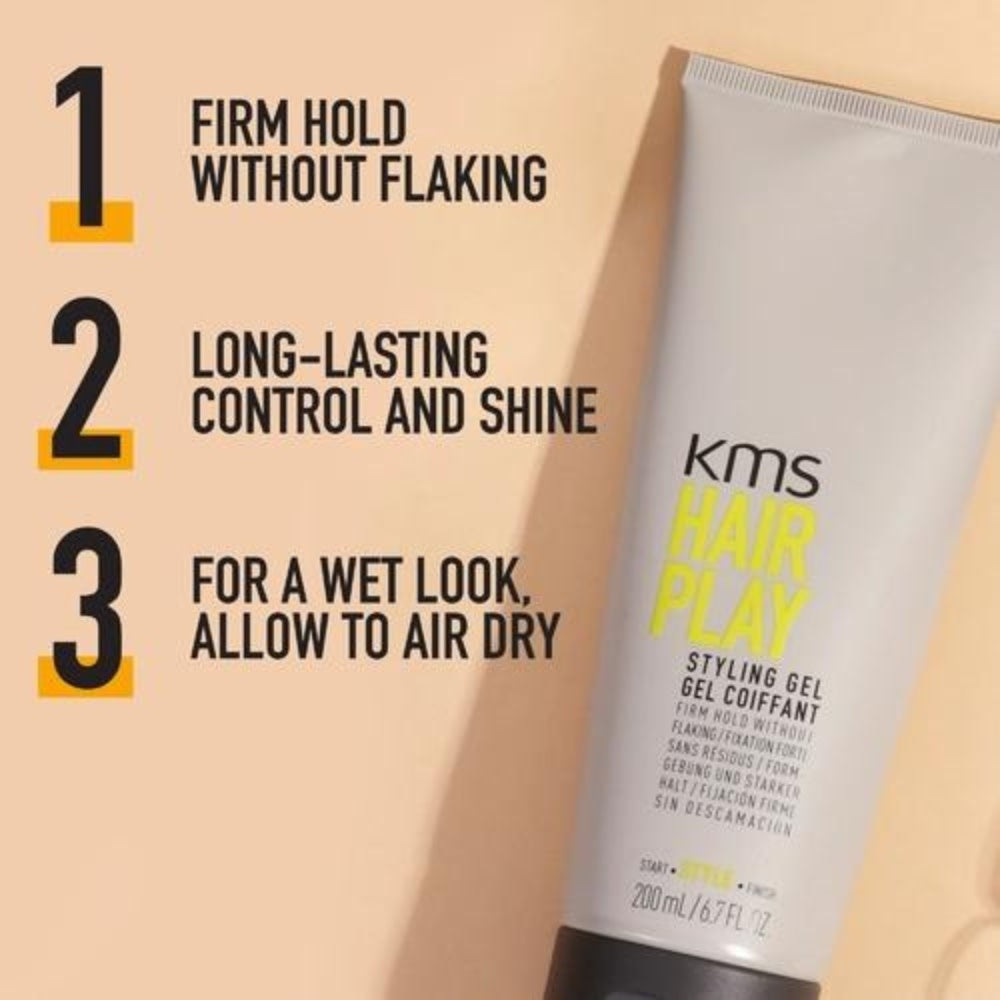 Gel coiffant "HairPlay Styling Gel" - Fixation forte sans résidus