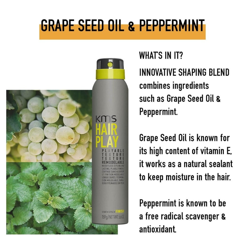 Spray texture remodelable "HairPlay" (149g/5.2oz)