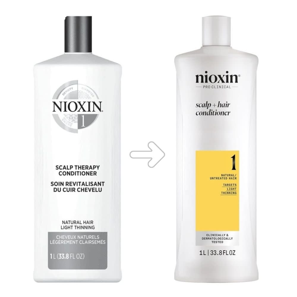 Revitalisant cheveux + cuir chevelu Système 1 - Pour cheveux naturels avec chute modérée