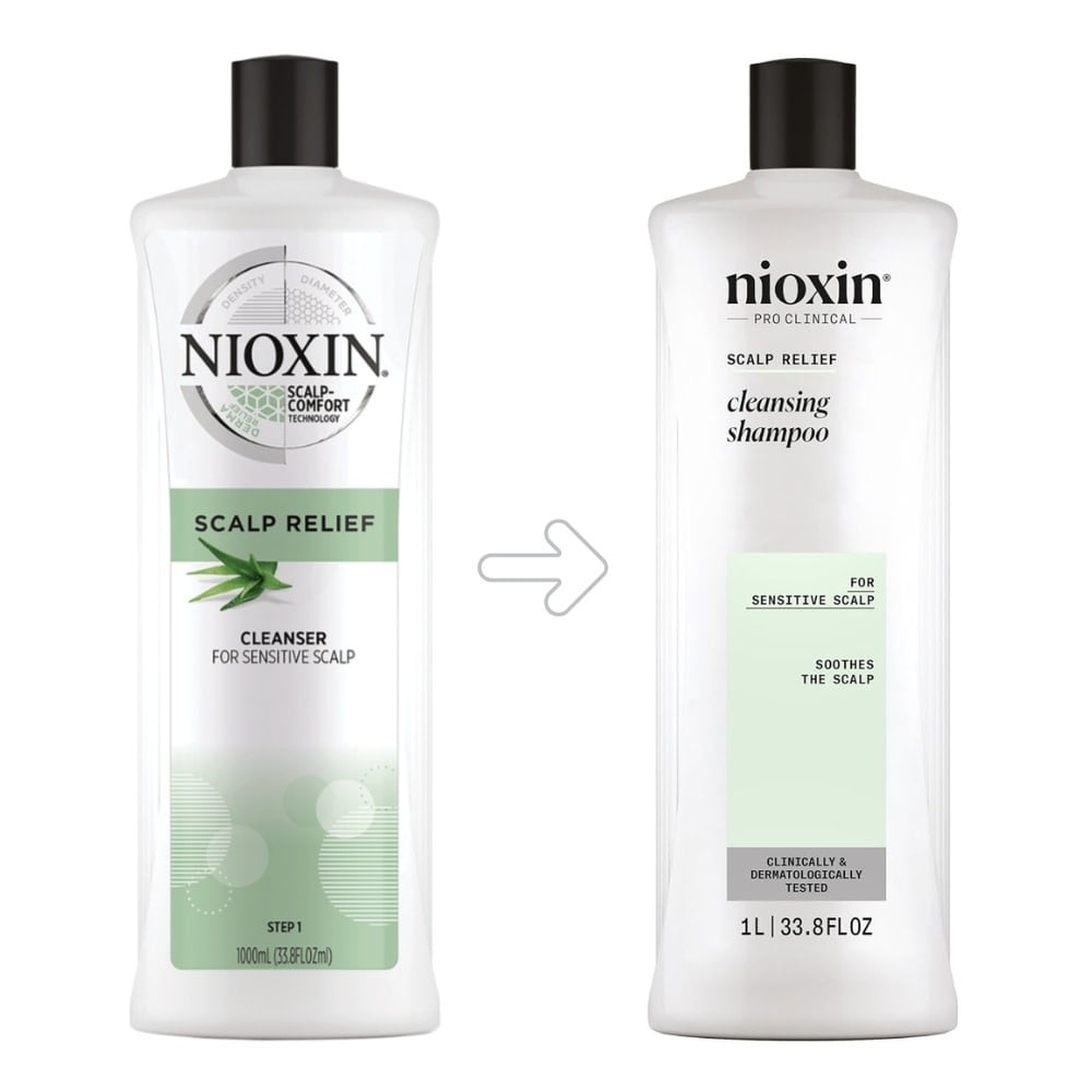 Scalp Relief Cleansing Shampoo - For Sensitive Scalp